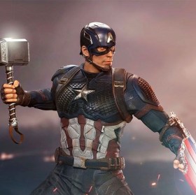 Captain America Avengers Infinity Saga Legacy Replica 1/4 Statue by Iron Studios